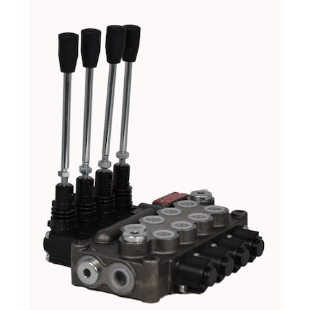 Prince Wolverine Valve 4 Spool 8 Gpm, 3500 PSI, Sae 8 Work Ports, 220177 MB41BBBB5C1